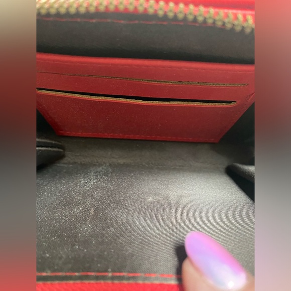 Forever Young Wallet Craoss Body Purse Red - Picture 7 of 10